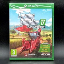 Farming Simulator 17 Platinum Edition Microsoft Xbox One UK New/SEALED Focus Hom