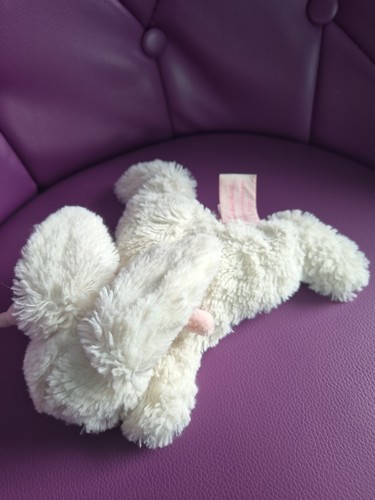 Peluche lapin blanc - , rose