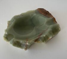 Ancien cendrier En Pierre Marbre onyx Vintage Collection Déco Rétro