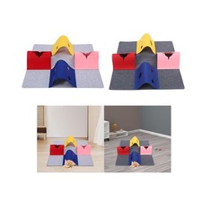 Tunnel de chat pliable Agility Training Pet Crawl Tube pour lapin