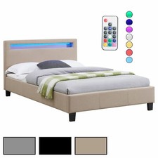 Lit simple avec sommier