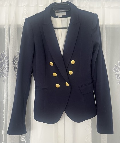 Blazer femme bleu marine - blazer,