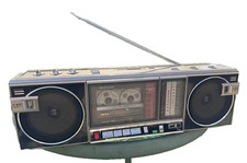 National RX-F15 Rare Vintage Cassette Deck Boombox Japan Serviced Warranty 1980s