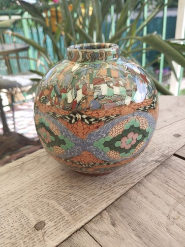 Vase boule gerbino - gerbino, vallauris.