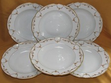 Série de 6 assiettes creuses