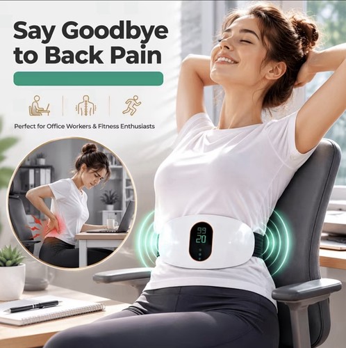 Ceinture massage chauffante - de,