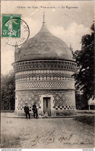 S16650 cpa château des - cpa,