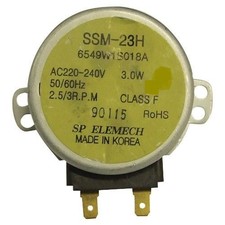 Moteur plateau micro-onde