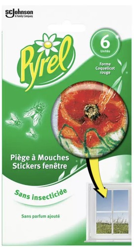 Stickers pyrel vitre - stickers,