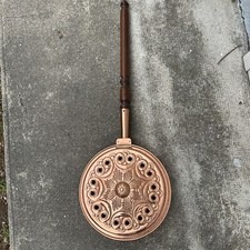  Jolie bassinoire cuivre avec