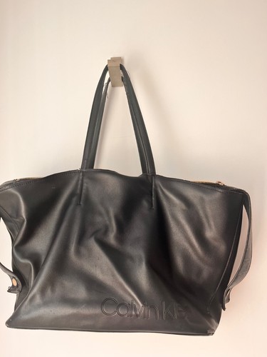 Sac cabas noir femme calvin - femme,