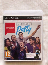 SINGSTAR Ultimate Party Sony Playstation 3 PS3 FREE REGION ENGLISH CIB EXCLUSIVE