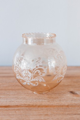 Globe verre tulipe - globe, en