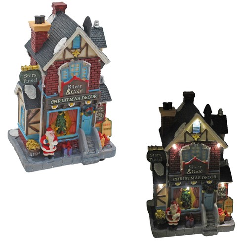 Noël allumer village - village, magasin