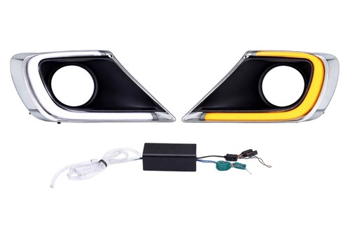 Cache antibrouillard led drl - antibrouillard,