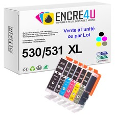 PREMIUM - Cartouches d'encre compatibles avec Canon Pixma TS - PGI530 CLI531 XL