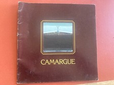 Brouchure Rolls Royce Camargue