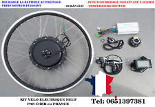 Kit vélo électrique 27,5'' 1000W Frein moteur avec Corps de cassette SHIMANO