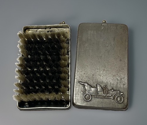 Brosse poche pliable ornée - de,