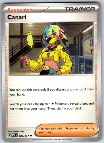 Canari asc 185 217 - canari, 185/217]