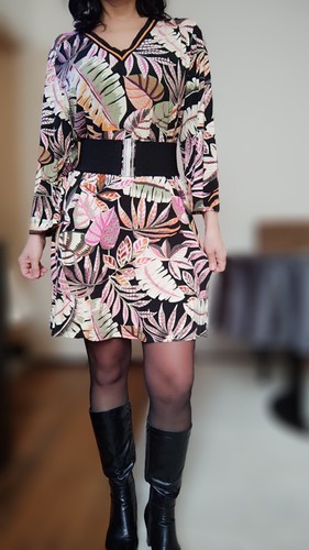 Robe fleurie évasée chérie - fleurie,