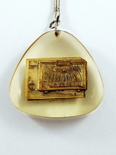 KEYCHAIN - Resin - FRIGEAVIA DISHWASHER - GIRAVIA - Vintage 1960s -