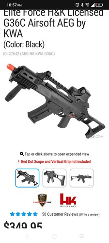 Elite force g36c - elite,