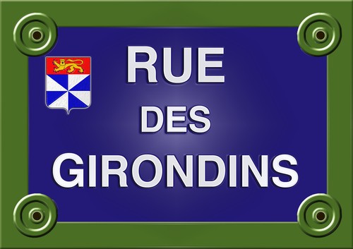 Street plate collection france - street,