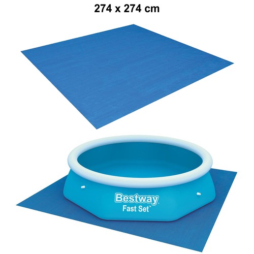 Bestway 274x274 housse de - bestway,