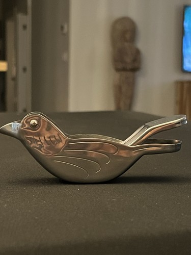 Vintage bird shaped stainless - bird,