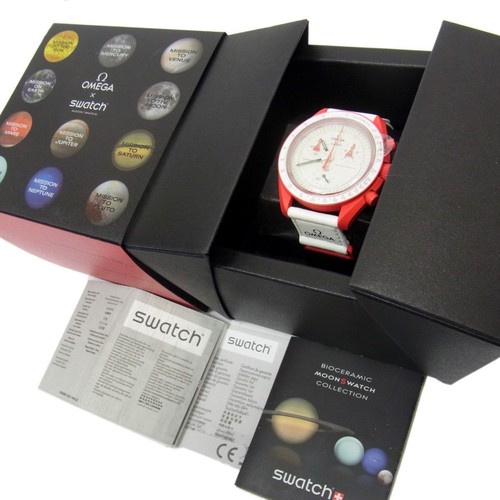 Omega swatch s033r100 moon - omega,