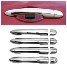 4 DOOR CHROME DOOR HANDLE COVER for Renault Modus 2004-su