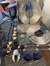 Thor Phecda Gamma Myth Cloth EX Head,faceplate,axes,effects,hands ,Bandai.