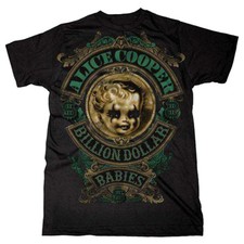 Alice Cooper Billion Dollar Babies Rock officiel T-shirt Hommes unisexe