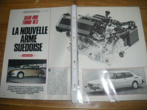 Nouveautes saab 900 - saab,