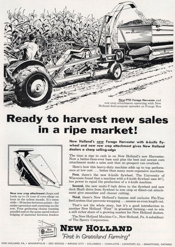 1954 dealer print new - ad, of