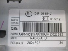 AUTORADIO CD  FORD FIESTA VI  AA6T18C815AF  2580259