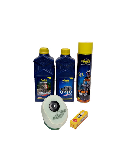 Gasgas trials service - service, oils