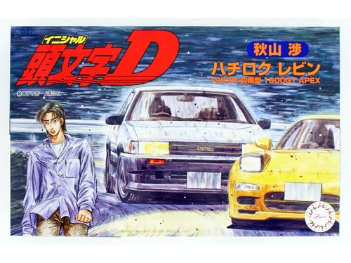 Fujimi initial toyota ae86 - fujimi,
