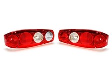 Peugeot Boxer Motorhome Rear Lights Set Round Reflector Pair Hella Caraluna II