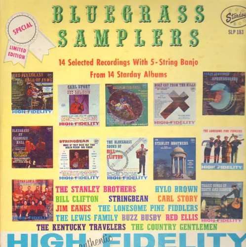 Bluegrass samplers rpm - samplers, 33