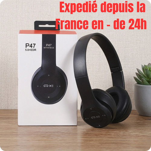 Casque bluetooth pliable - 5.0,