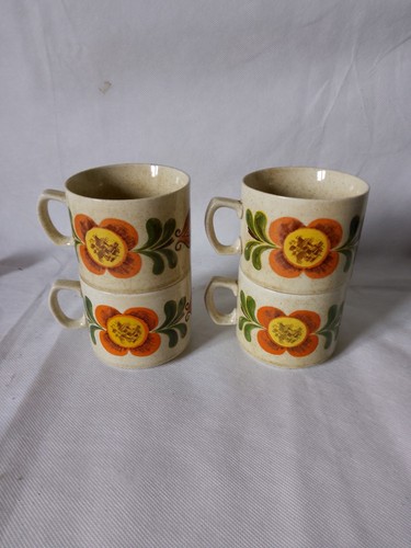Tasses vintage motif - tasses,