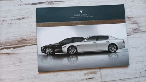 Catalogue brochure maserati - ,