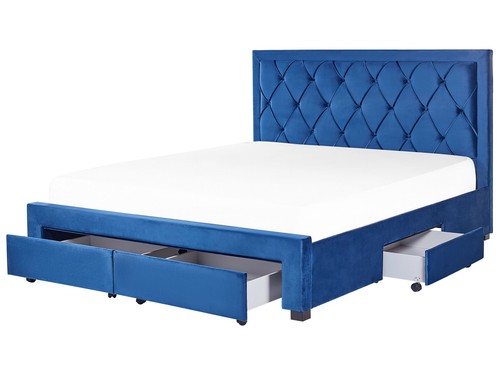 Lit glamour rangement double - lit,