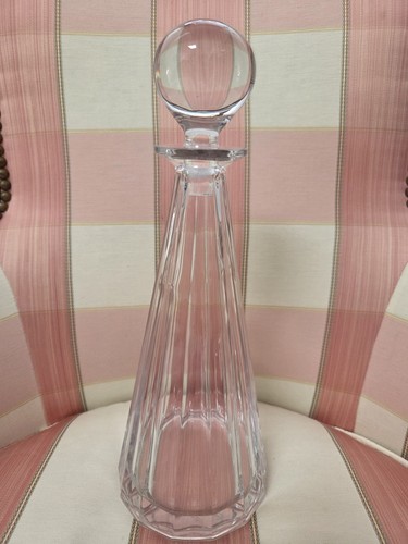 Carafe cristal signée - carafe,