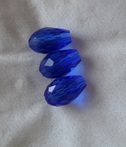 Perles verre goutte - 3,