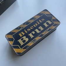 Ancienne boite publicitaire en