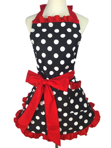 Femme pois ruche tablier - femme,