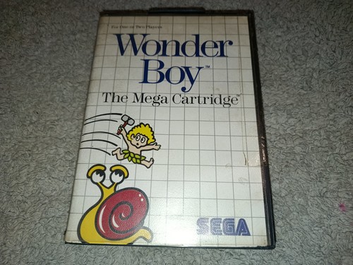 Wonder boy sega - wonder, master